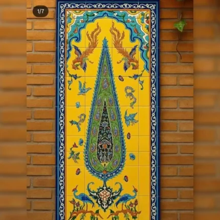 تولید کاشی سنتی تاریخی در اصفهان